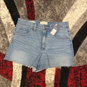 Madewell Light Blue Jean Shorts